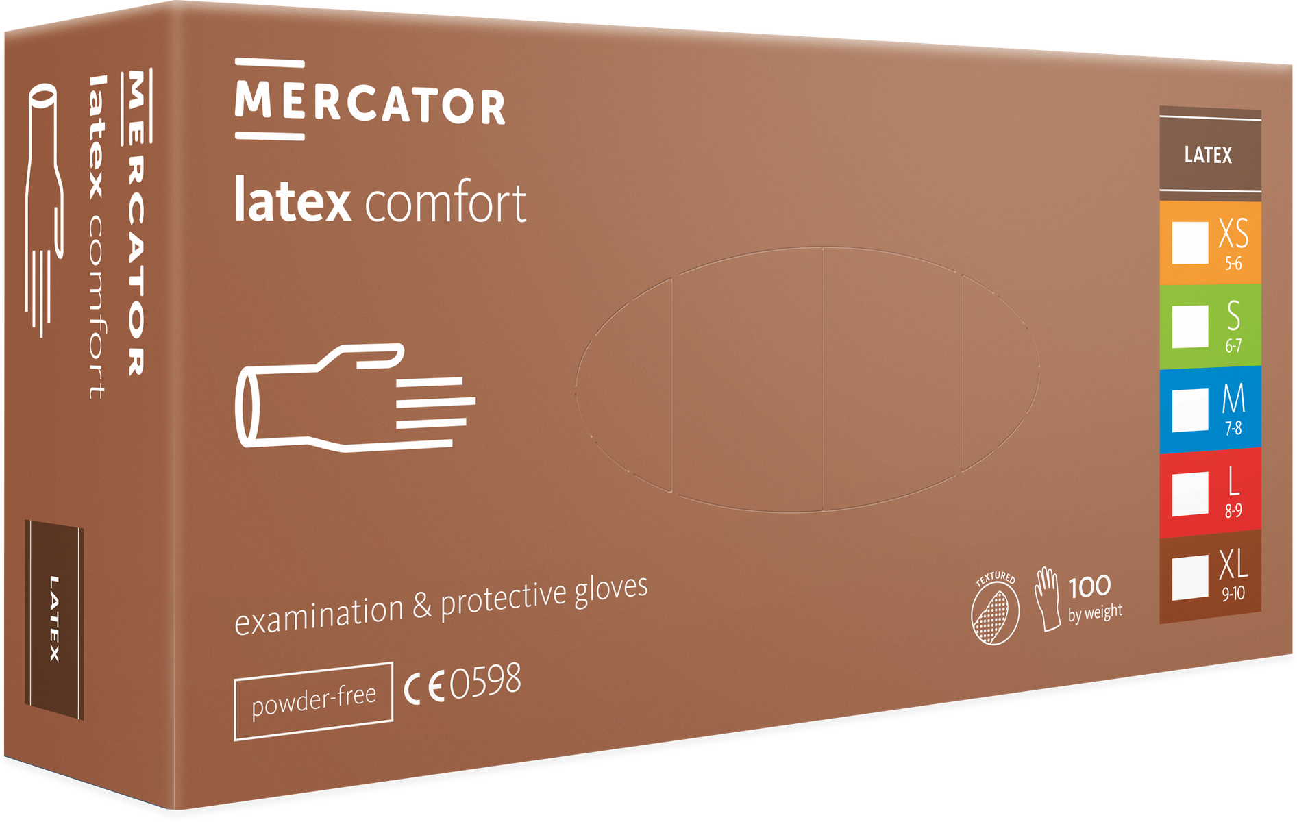 Mercator Comfort® puderfreuer Latexhandschuh